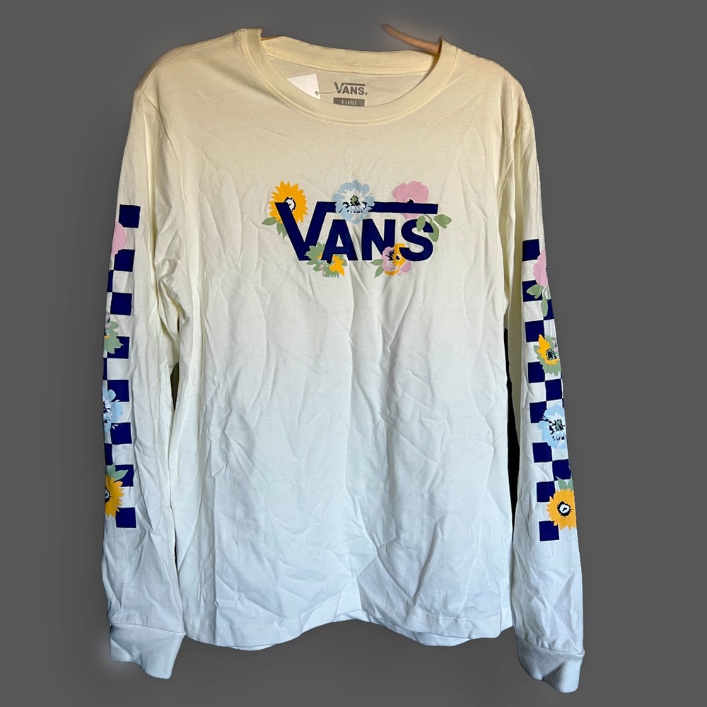 NWT Vans long sleeve graphic shirt